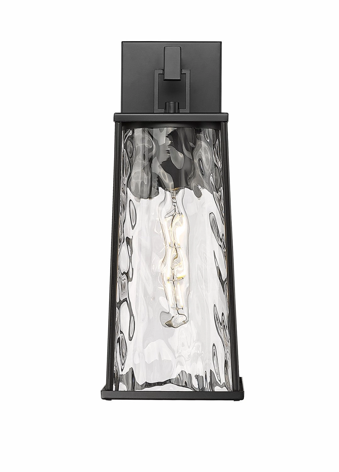 Dutton One Light Outdoor Wall Sconce Powder Coated BlackOutdoor wall sconces with motion sensor