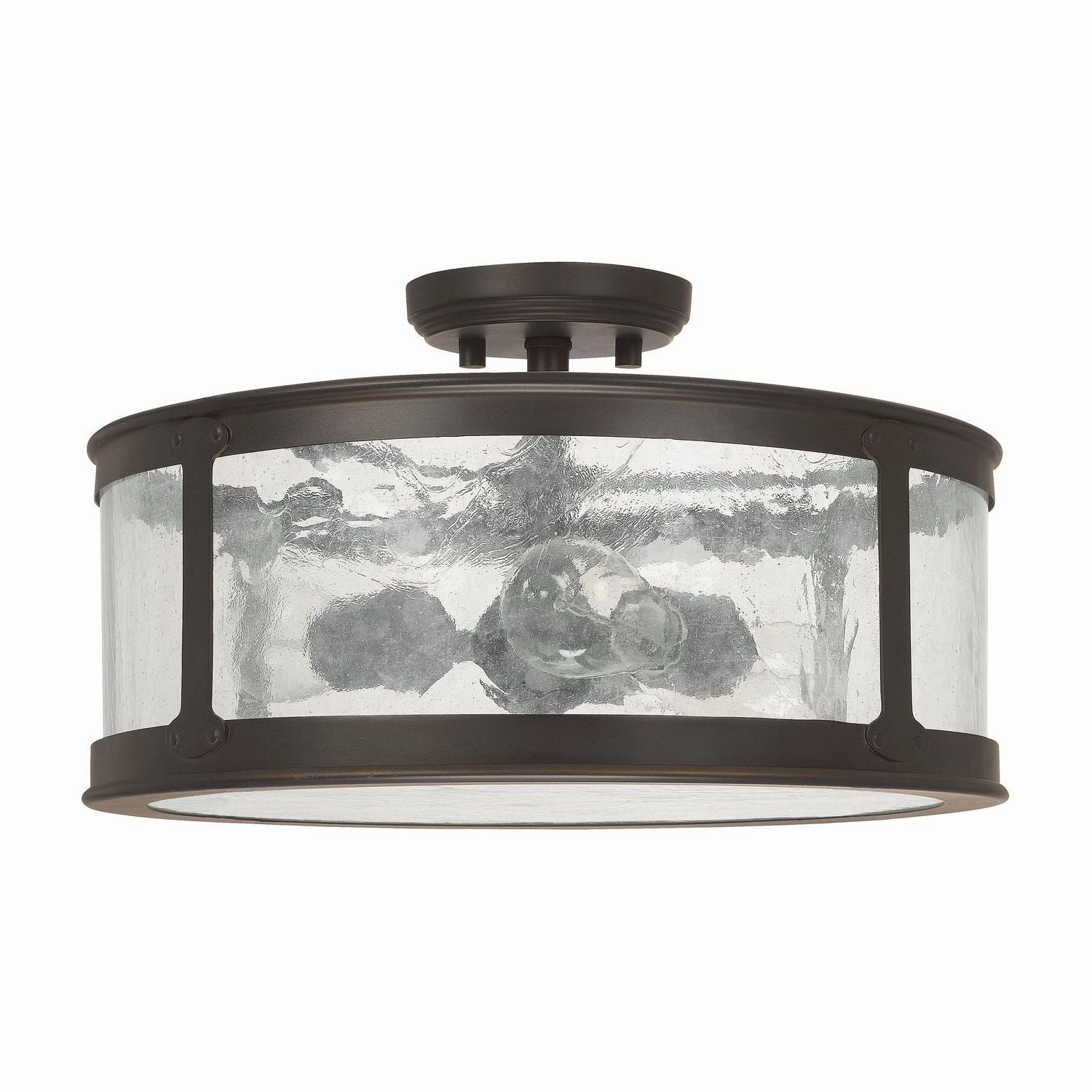 Dylan 3-Light Outdoor Semi Flush MountWeatherproof outdoor lighting