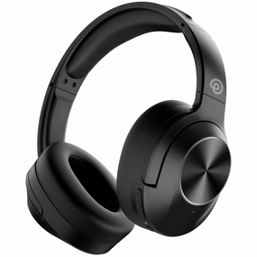 E11 Active Noise Cancelling Headphones Wireless Over Ear Bluetooth Headphones With Microphone Deep Bass, 30H Playtime - Black Hot Pick Online