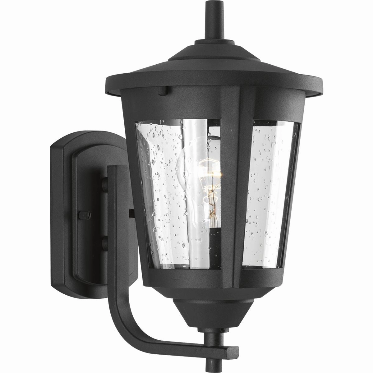 East Haven One Light Wall Lantern Black