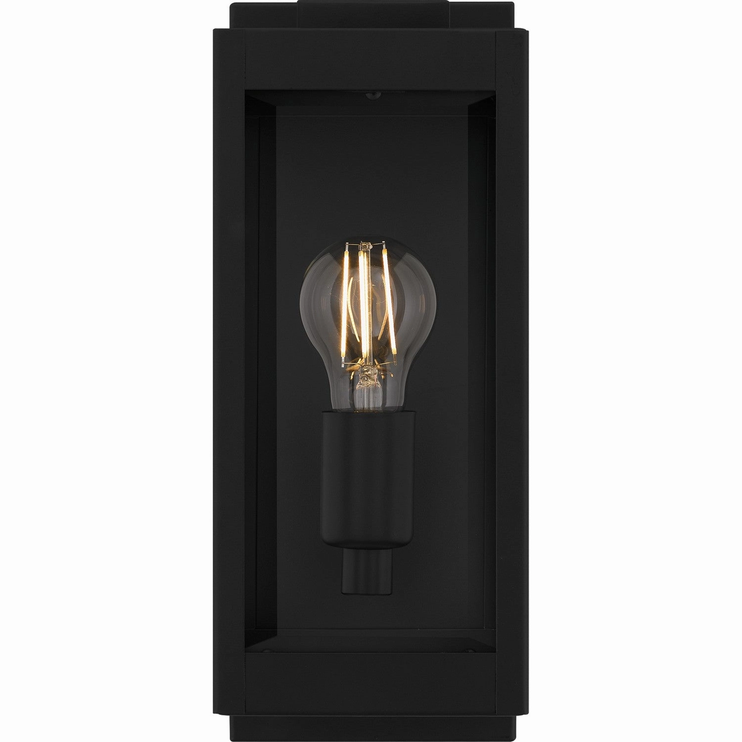 Eastover One Light Outdoor Wall Lantern Earth Black