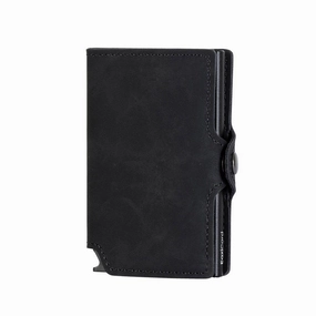 Eazicard Rfid Pu Leather Vintage Pattern Wallet | Black/Black Flash Deal Today