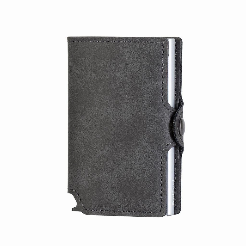 Eazicard Rfid Pu Leather Vintage Pattern Wallet | Grey/Silver Hot Pick Sale Todays Special Picks