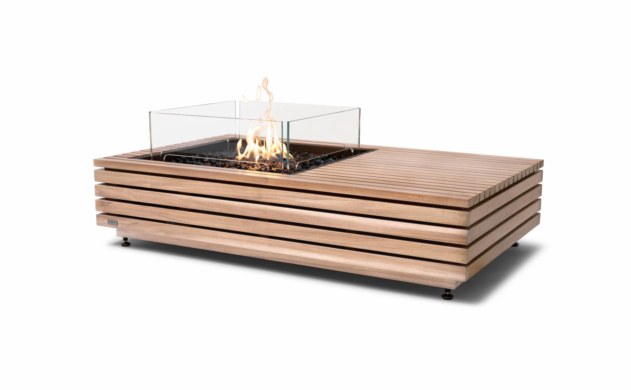 EcoSmart Fire - Manhattan 50" Rectangular Concrete Fire Pit Table
