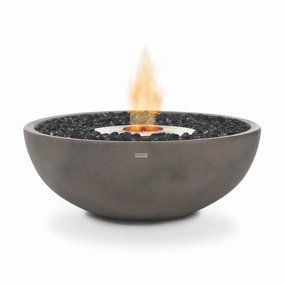 EcoSmart Fire - Mix 850 Bioethanol Freestanding Round Concrete Fire Pit Bowlportable outdoor fire pit with lid