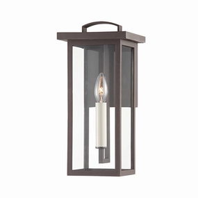 Eden One Light Outdoor Wall Sconce Textured BronzeOutdoor wall sconces with motion sensor