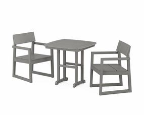 EDGE 3-Piece Dining Setoutdoor patio furniture set
