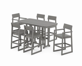 EDGE 7-Piece Bar Setoutdoor patio furniture set