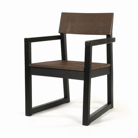 Edge Dining Arm Chairoutdoor dining chair with armrests