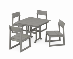 EDGE Side Chair 5-Piece Farmhouse Dining Setoutdoor patio furniture set