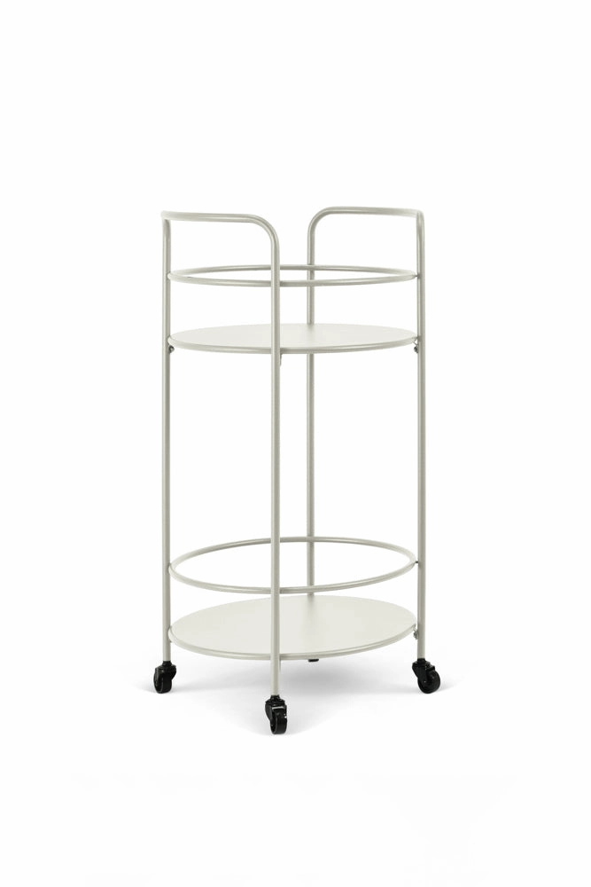 Effortless Outdoor Drinks Trolley in Clay