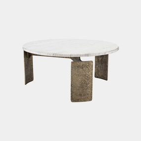 Eichholtz Bodega - Coffee Table Antique Brass Finishoutdoor coffee table for patio or lounge