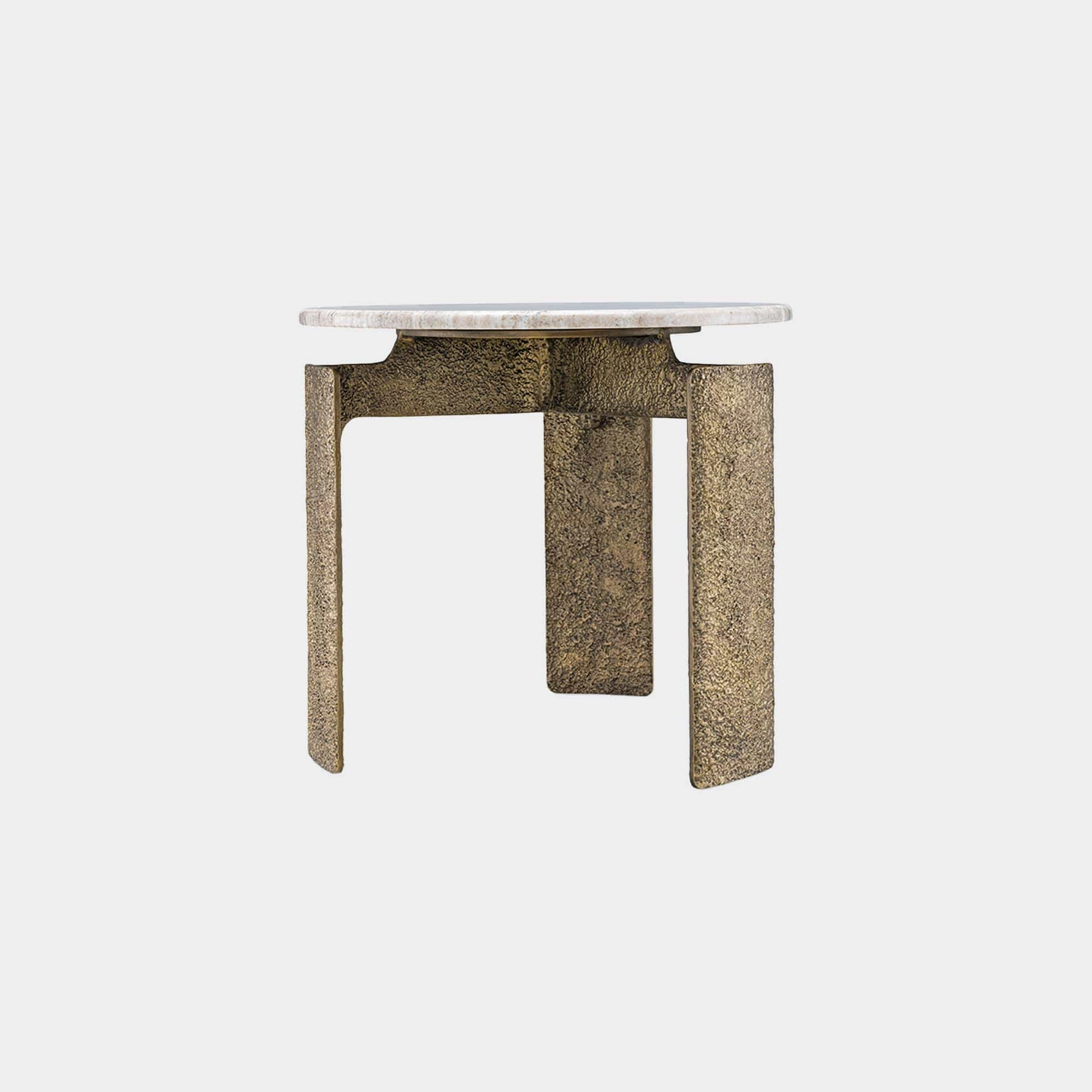 Eichholtz Bodega - Side Table Antique Brass Finish