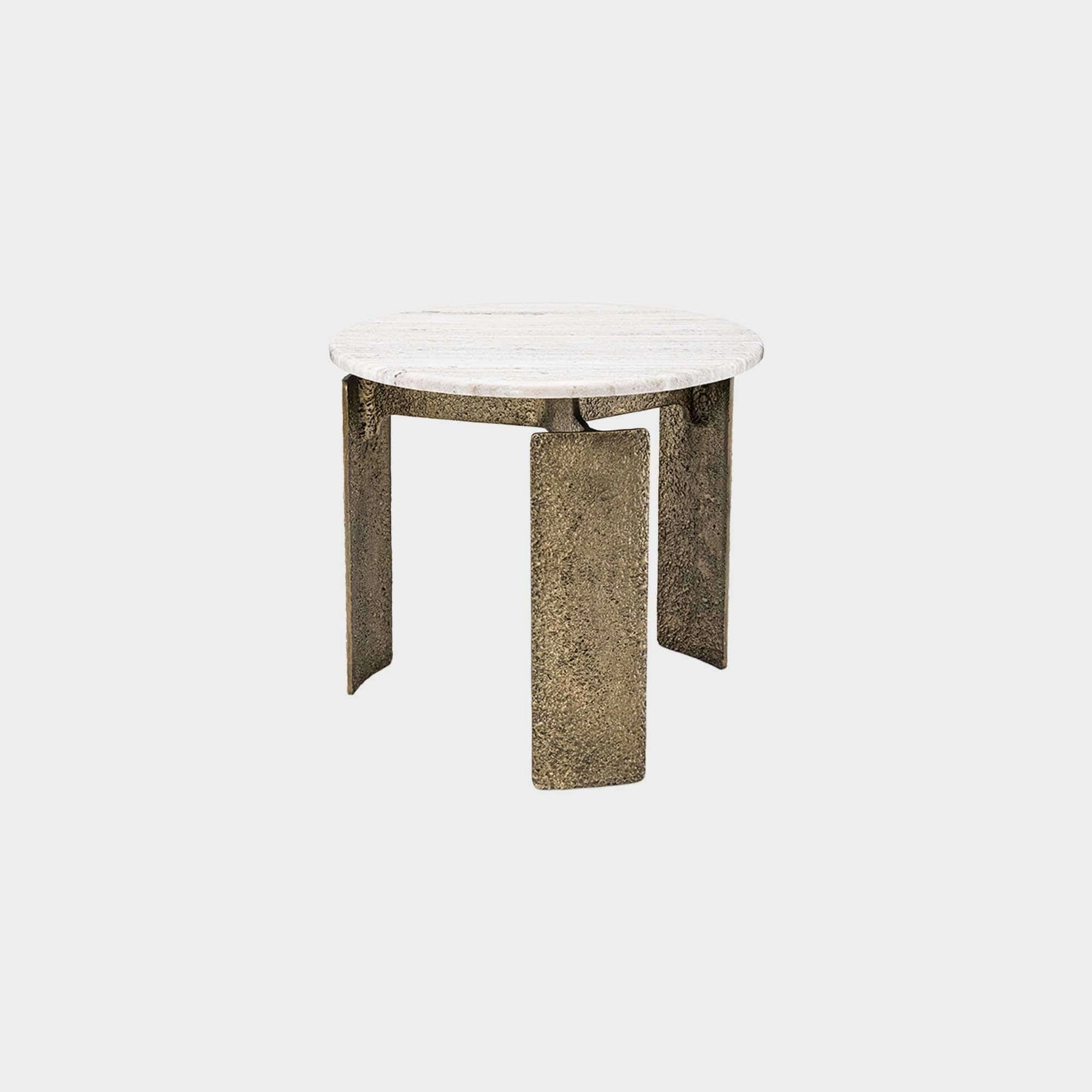 Eichholtz Bodega - Side Table Antique Brass Finishoutdoor side table for patio furniture
