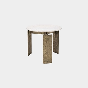 Eichholtz Bodega - Side Table Antique Brass Finishoutdoor side table for patio furniture