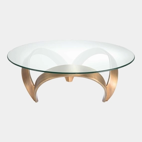 Eichholtz Soquel - Coffee Table Glass Topoutdoor coffee table for patio or lounge