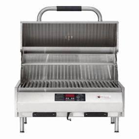 Electrichef 24" Emerald Tabletop Outdoor Electric Grill 4400-EC-336-TT-24 compact BBQ grill for small spaces