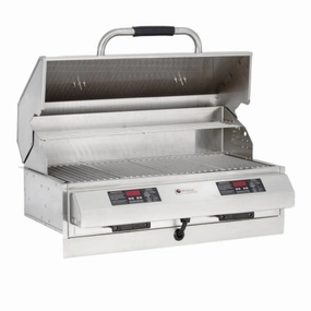 Electrichef 32" Ruby Dual Control Built-In Outdoor Electric Grill 4400-EC-448-I-D-32 compact BBQ grill for small spaces