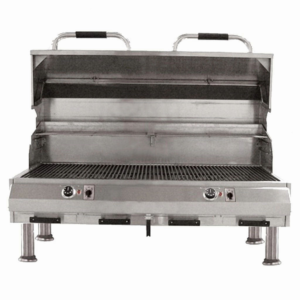 Electrichef 48" Diamond Dual Control Tabletop Outdoor Electric Grill 8800-EC-1056-TT-D-48 professional outdoor BBQ grill set