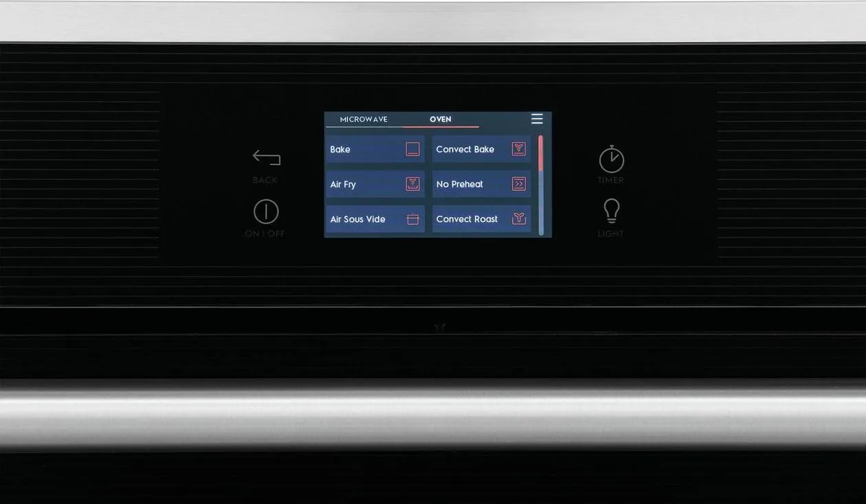 Electrolux ECWM3012AS Electrolux 30" Wall Oven And Microwave Combination