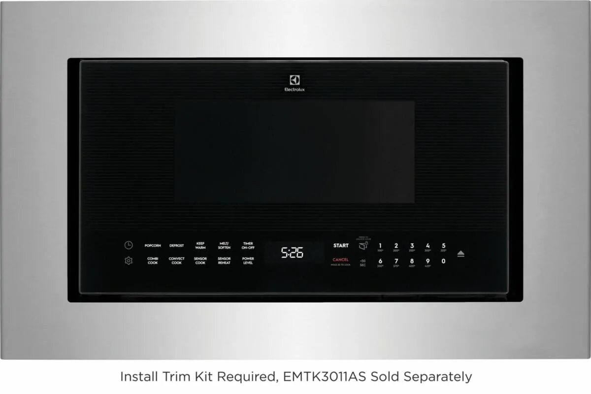 Electrolux EMBS2411BB Electrolux 30" Built-In Side Swing Microwave Oven
