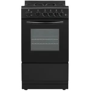 Element Appliance EGR204MCCB Element 1.9 Cu. Ft. 20 Gas Range - Black (Egr204Mccb)