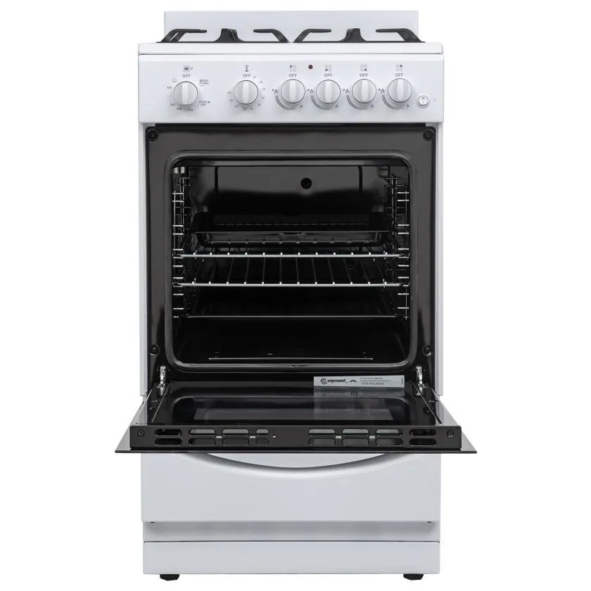 Element Appliance EGR204MCCW Element 1.9 Cu. Ft. 20 Gas Range - White (Egr204Mccw)