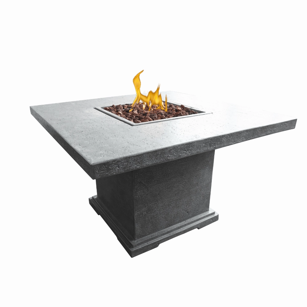Elementi Birmingham Dinning Table Fire Pit OFG202outdoor fire table set with chairs