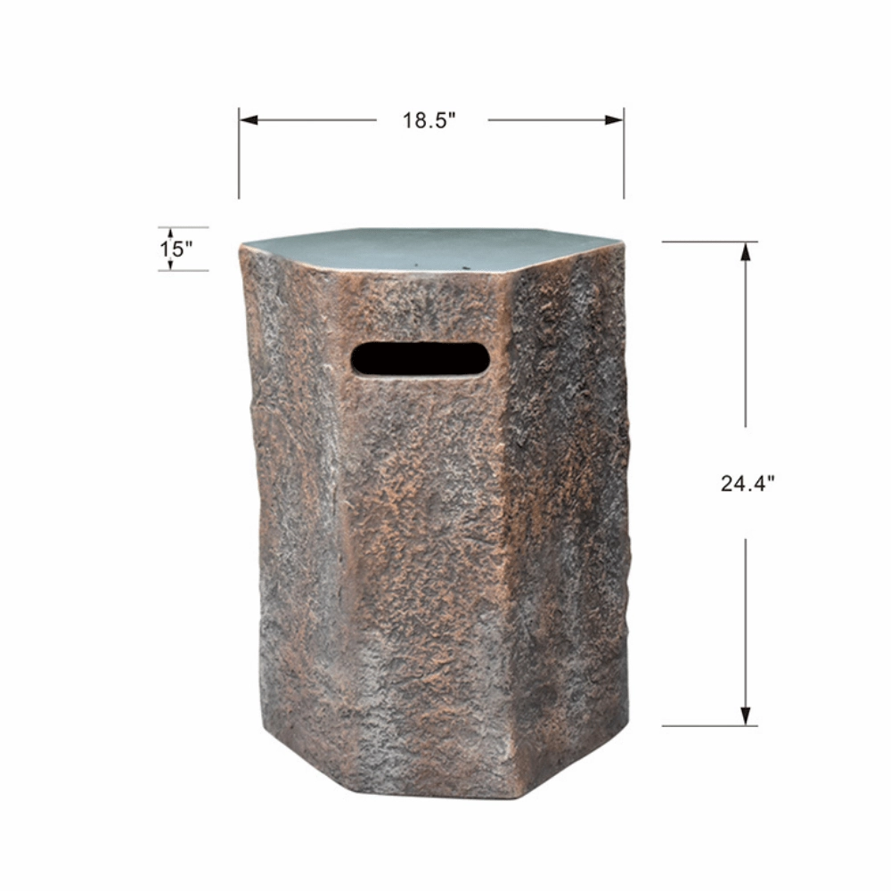 Elementi Columbia Tank Cover 24.4 inch ONB01-106