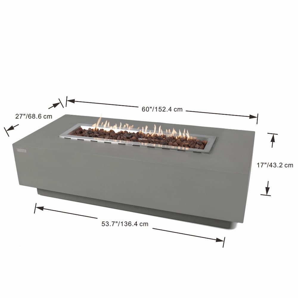 Elementi Hampton Fire Table OFG139