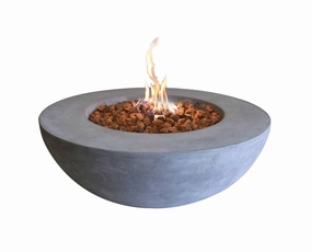 Elementi Luna Bowl Fire Table -  Propaneoutdoor patio furniture set