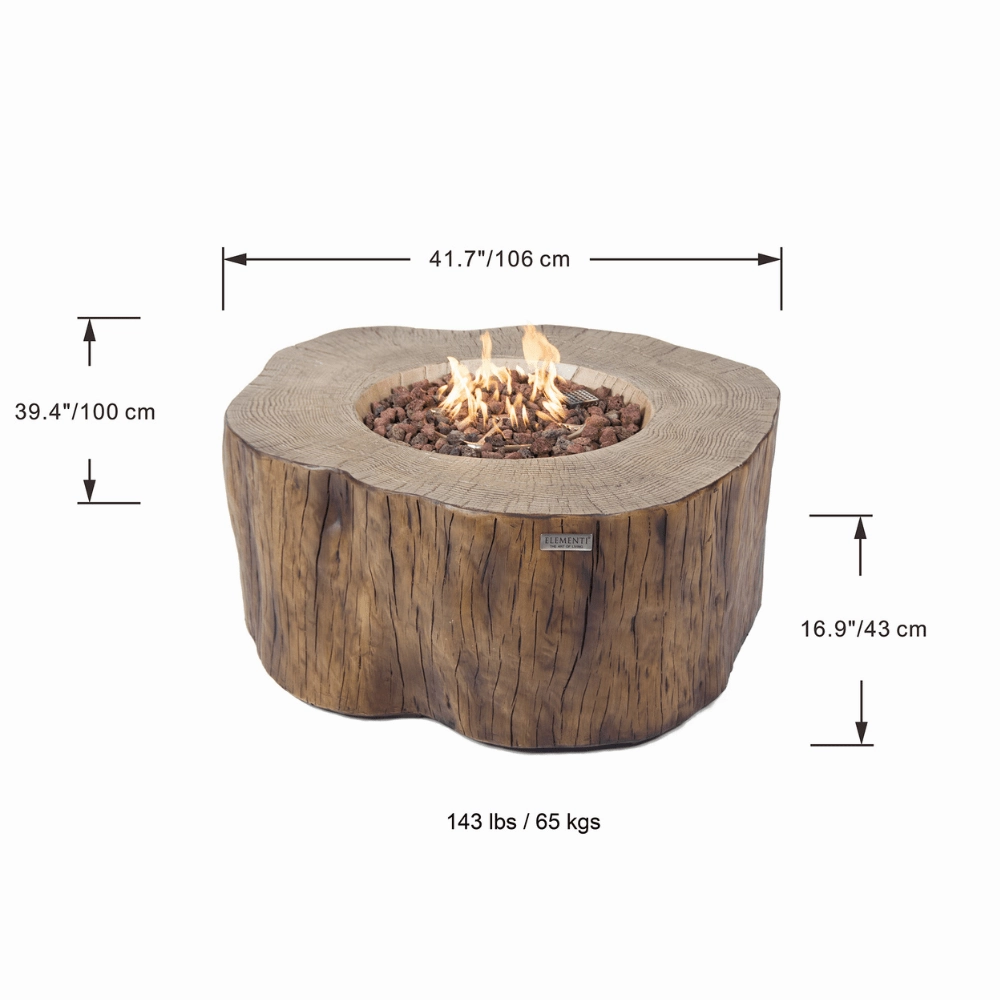 Elementi Manchester Fire Table OFG145