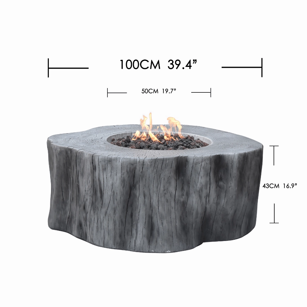 Elementi Manchester Fire Table OFG145