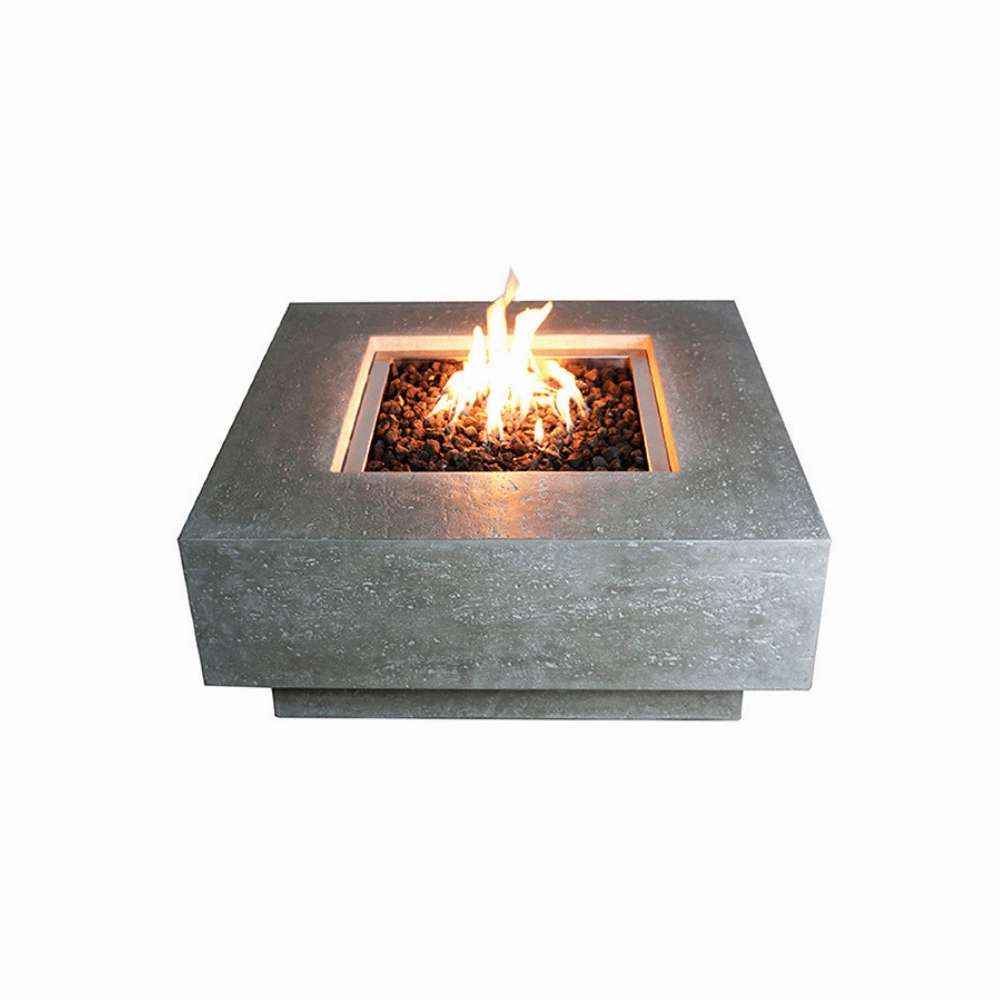 Elementi Manhattan Fire Pit Table OFG103portable outdoor fire pit with lid