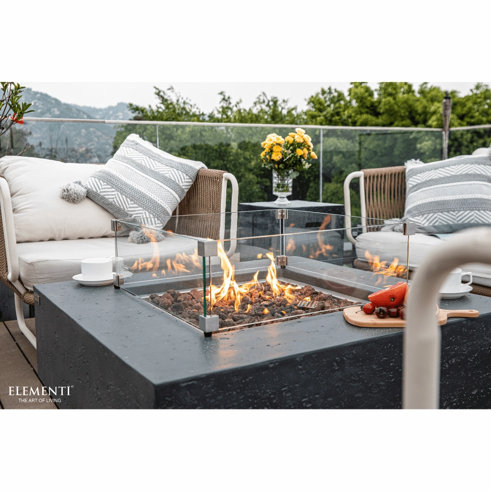 Elementi Manhattan Fire Pit Table OFG103