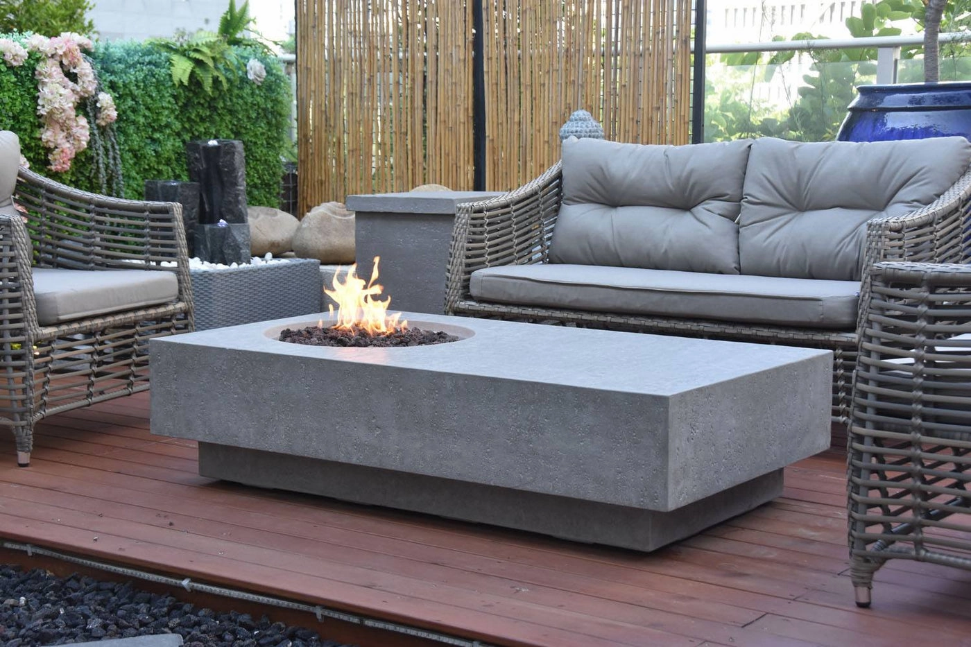 Elementi Metropolis Fire Table -  Propane
