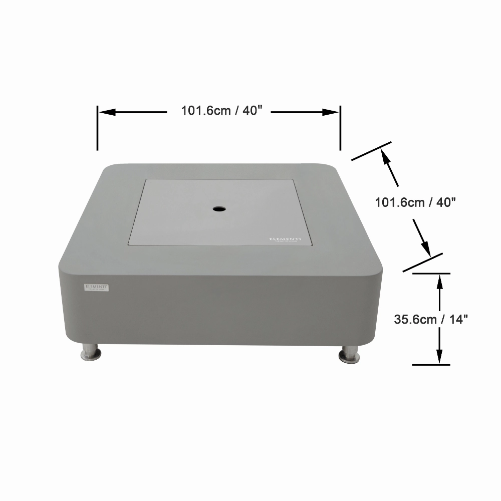 Elementi Perth Ethanol Fire Table ECGO2