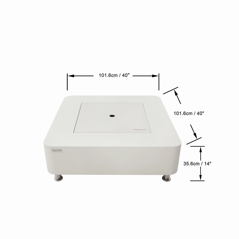 Elementi Perth Ethanol Fire Table ECGO2