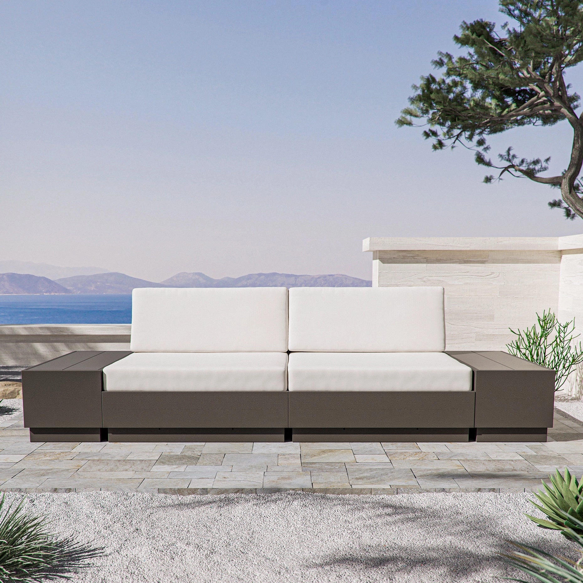 Elevate 4-Piece Loveseat Sectional