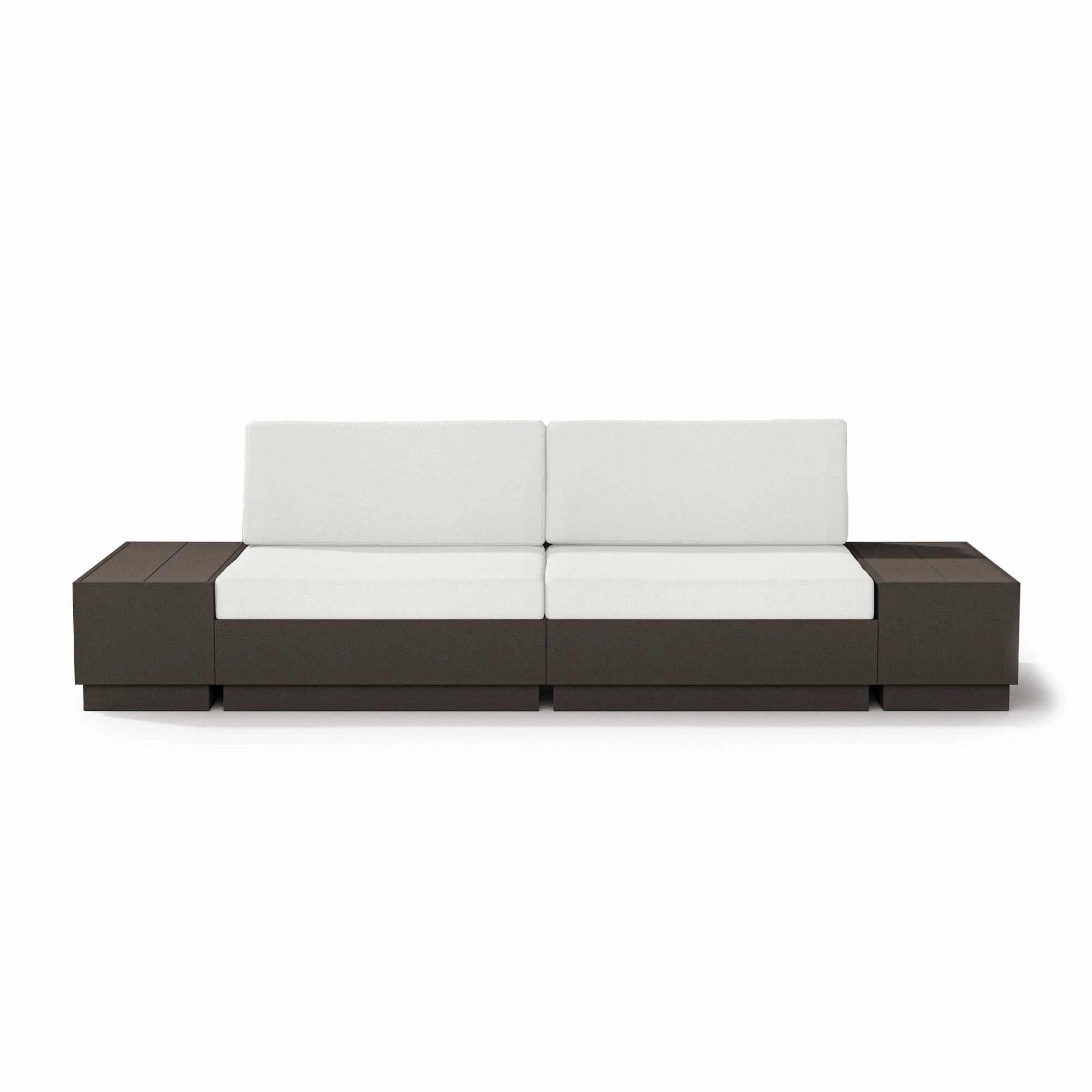 Elevate 4-Piece Loveseat SectionalHDPE eco-friendly polywood furniture set
