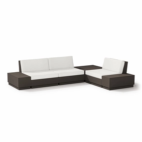 Elevate 6-Piece Corner SectionalHDPE eco-friendly polywood furniture set