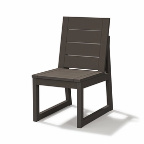 Elevate Dining Side ChairHDPE eco-friendly polywood furniture set