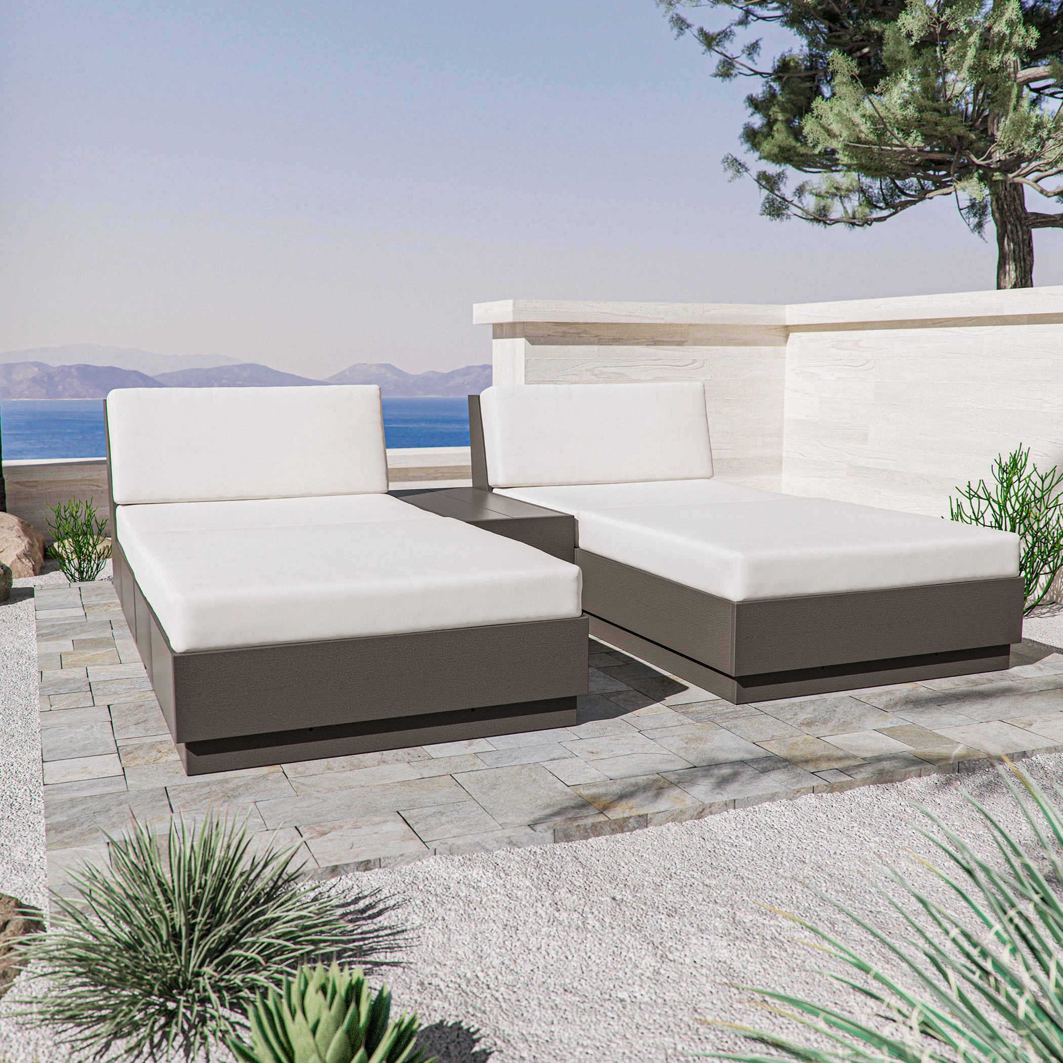 Elevate Double Chaise Set