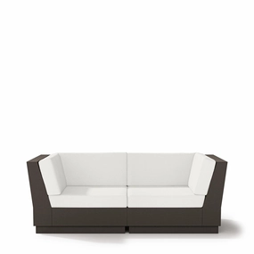 Elevate Loveseat SectionalHDPE eco-friendly polywood furniture set