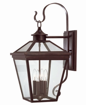 Ellijay Four Light Outdoor Wall Lantern English BronzeOutdoor wall sconces with motion sensor