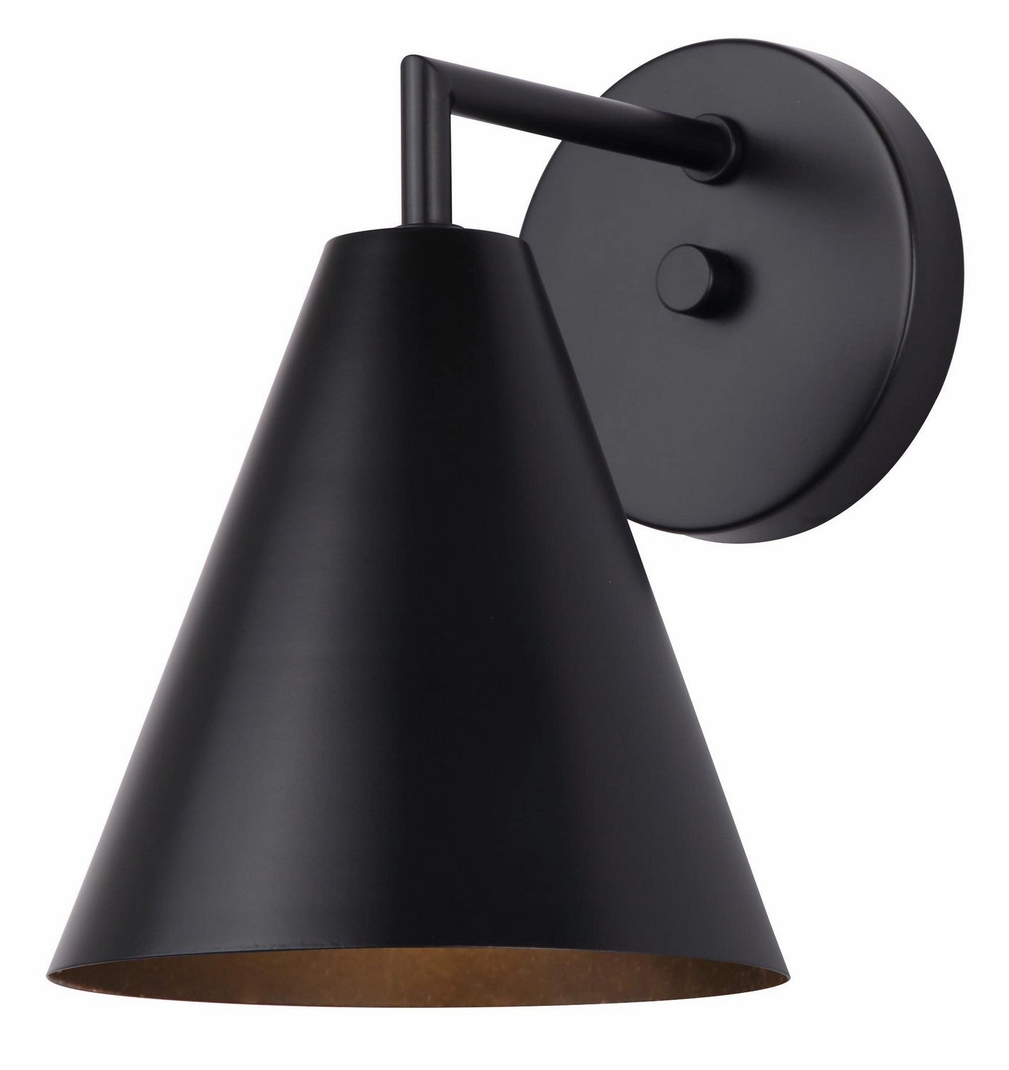 Emeri One Light Outdoor Wall Mount Matte BlackOutdoor wall sconces with motion sensor