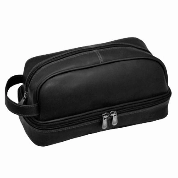 Steal Todays Offer Daytrekr Leather Drop-Bottom Shave Kit