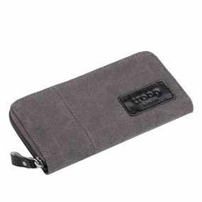 Big Savings Today Save Today Only Troop London Accessories Canvas Zip Around Travel Wallet