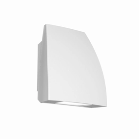 Endurance Fin LED Wall Light Architectural WhiteOutdoor wall sconces with motion sensor