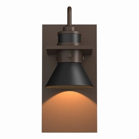Erlenmeyer One Light Outdoor Wall Sconce Coastal BronzeOutdoor wall sconces with motion sensor